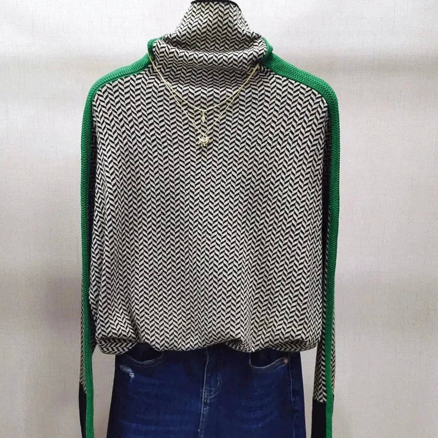 Damen-Rollkragenpullover