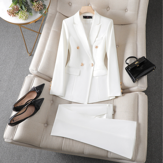 Set für Damen: Eleganter 2-teiliger Anzug